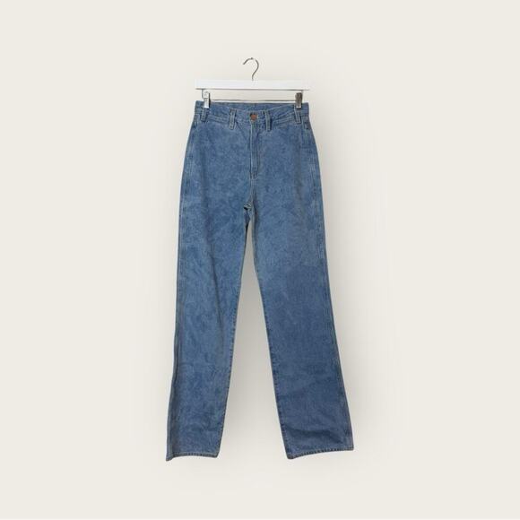 Goldsign | High-Rise Wide-Leg Jeans | Blue Wash | Size 26 - Picture 2 of 16